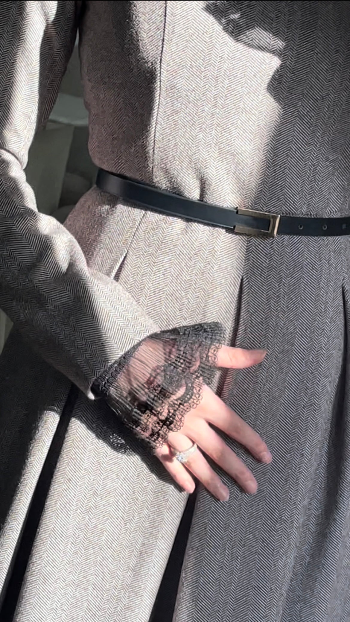 coffee-colored laila dress
