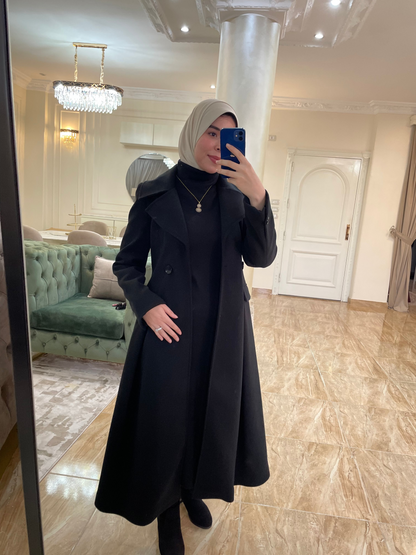 princess coat black