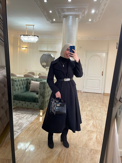 princess coat black