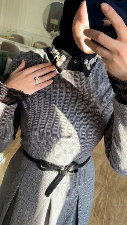 Gray Laila dress