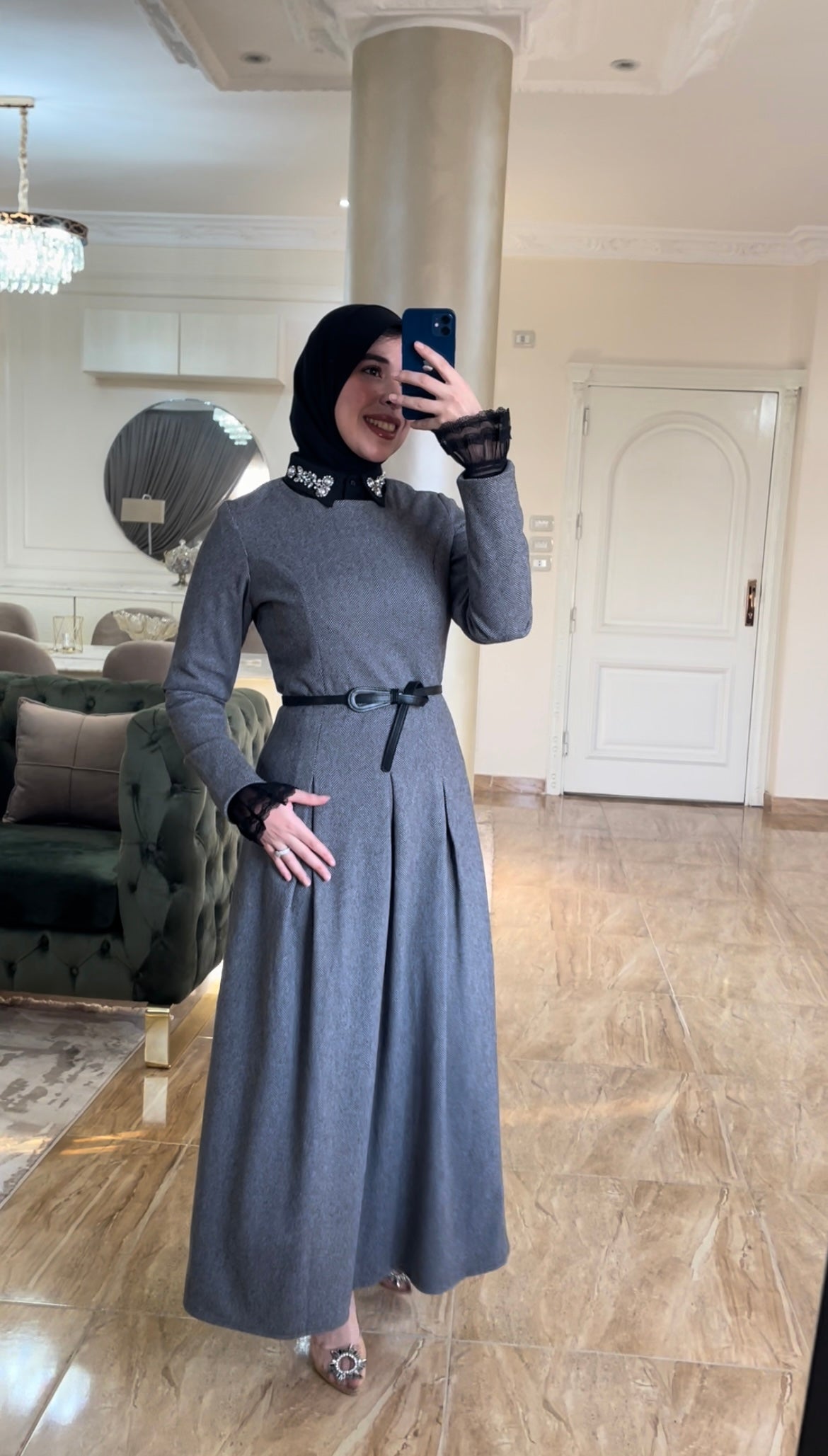 Gray Laila dress