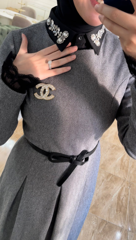 Gray Laila dress