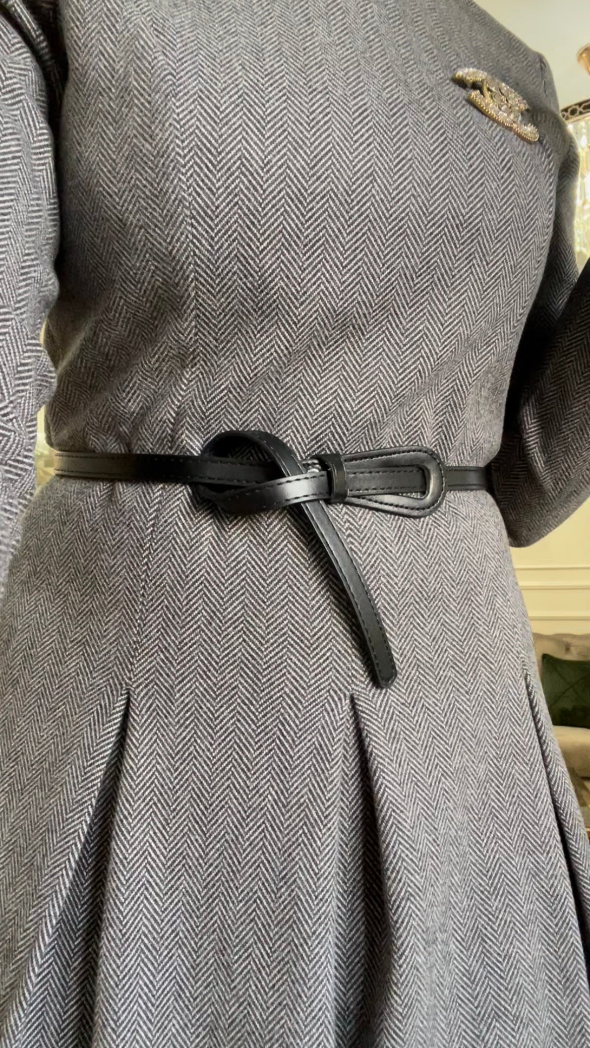 Gray Laila dress